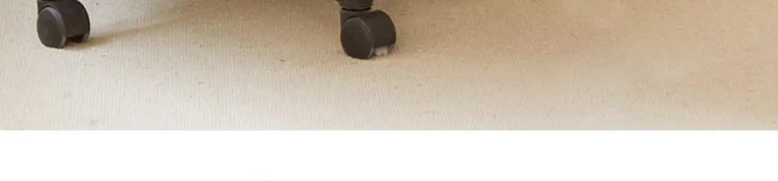 Footrest Wheels Office Chair Kids Velvet