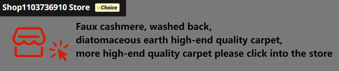 VIKAMA Art Retro Abstract Crystal Pile Carpet