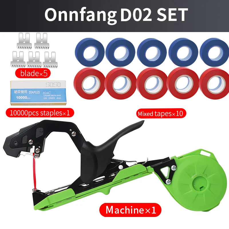 Onnfang Garden Hand Tying Machine Plant Lightweight Garden Tools