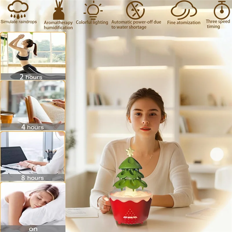 Christmas Lucky Tree Essential Oil Aromatherapy Machine