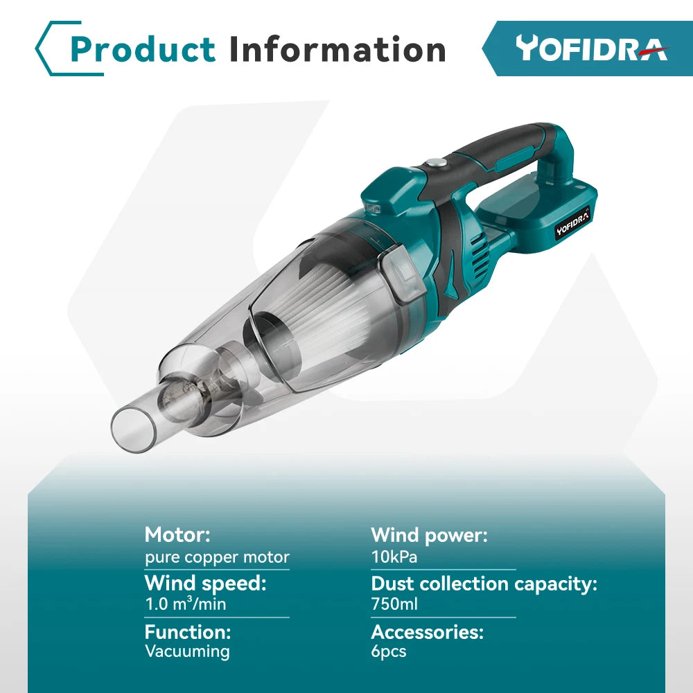 Electric Handheld Wireless Vacuum Cleaner Cordless Vacuum