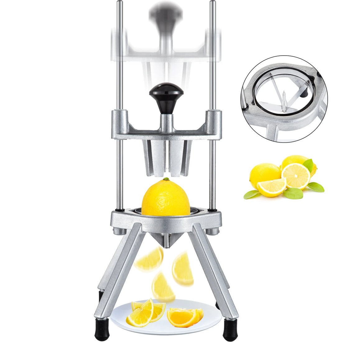 SucceBuy 4/6/8-Section Lemon Wedge Slicer Chopper Commercial