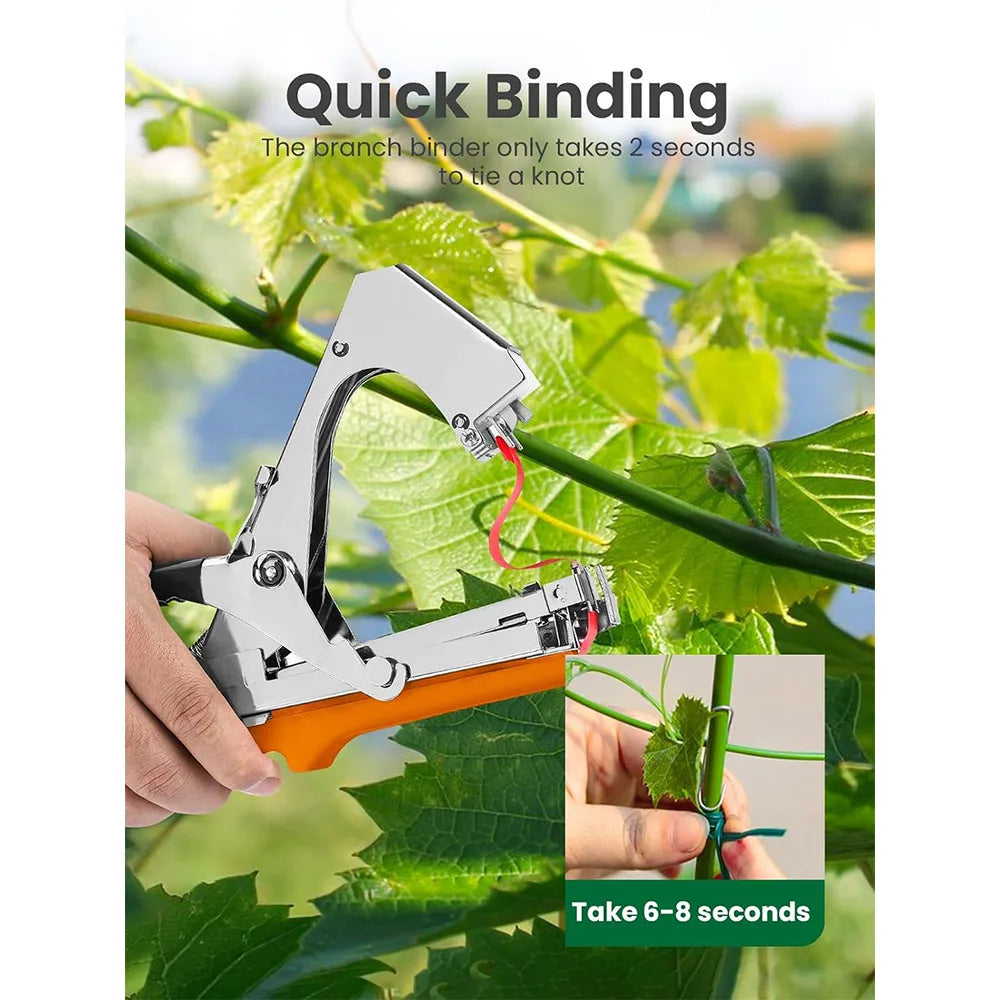 SI FANG Plant Tying Machine for Garden - Vegetable & Fruit Stabilizer Tool