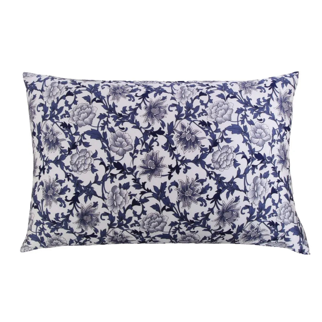 New 100% Nature Mulberry Floral Silk Pillowcase Zipper Pillow Case