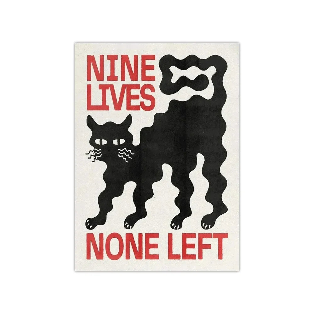 1PC Frameless Japanese Vintage Koi HD Posters Canvas Painting