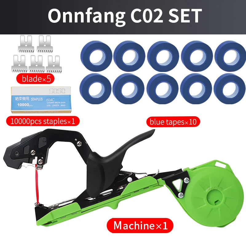 Onnfang Garden Hand Tying Machine Plant Lightweight Garden Tools