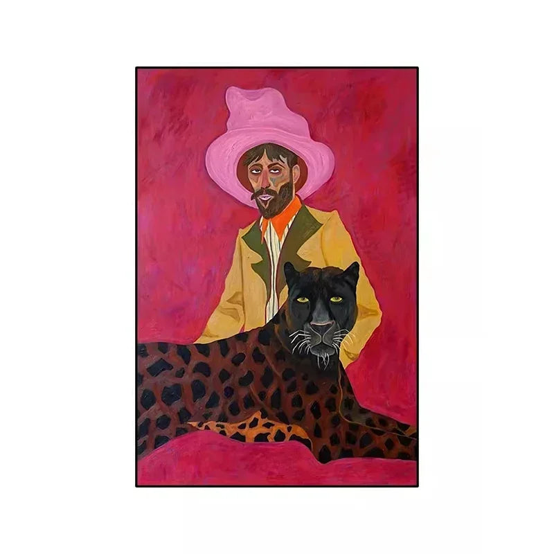 VIKAMA Art Retro Abstract Crystal Pile Carpet