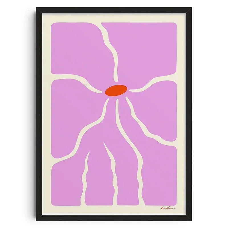 Retro Abstract Nourishing Soul Classic Wall Art