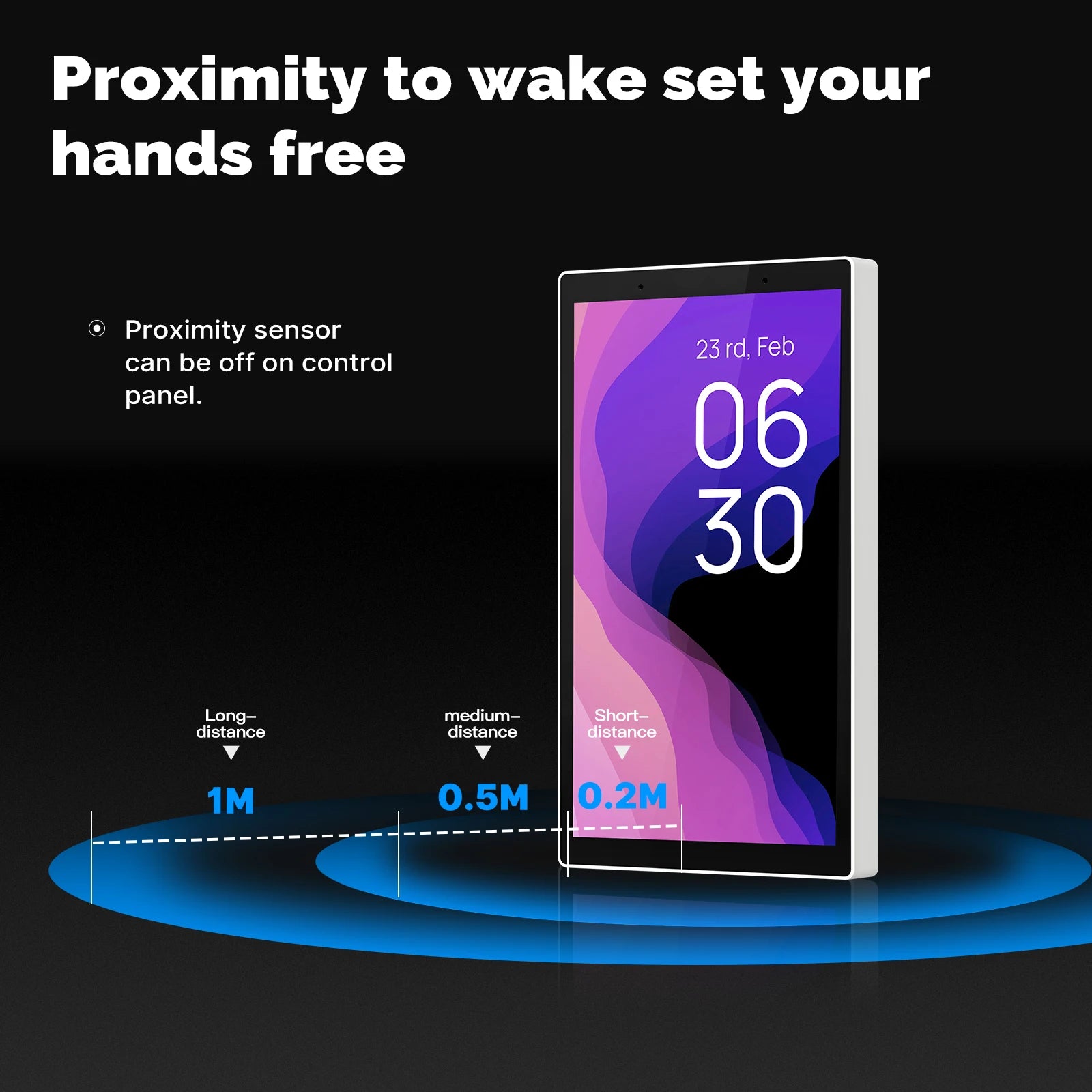 MOES Tuya Wifi Smart 5-inch Touch Screen Voice Control