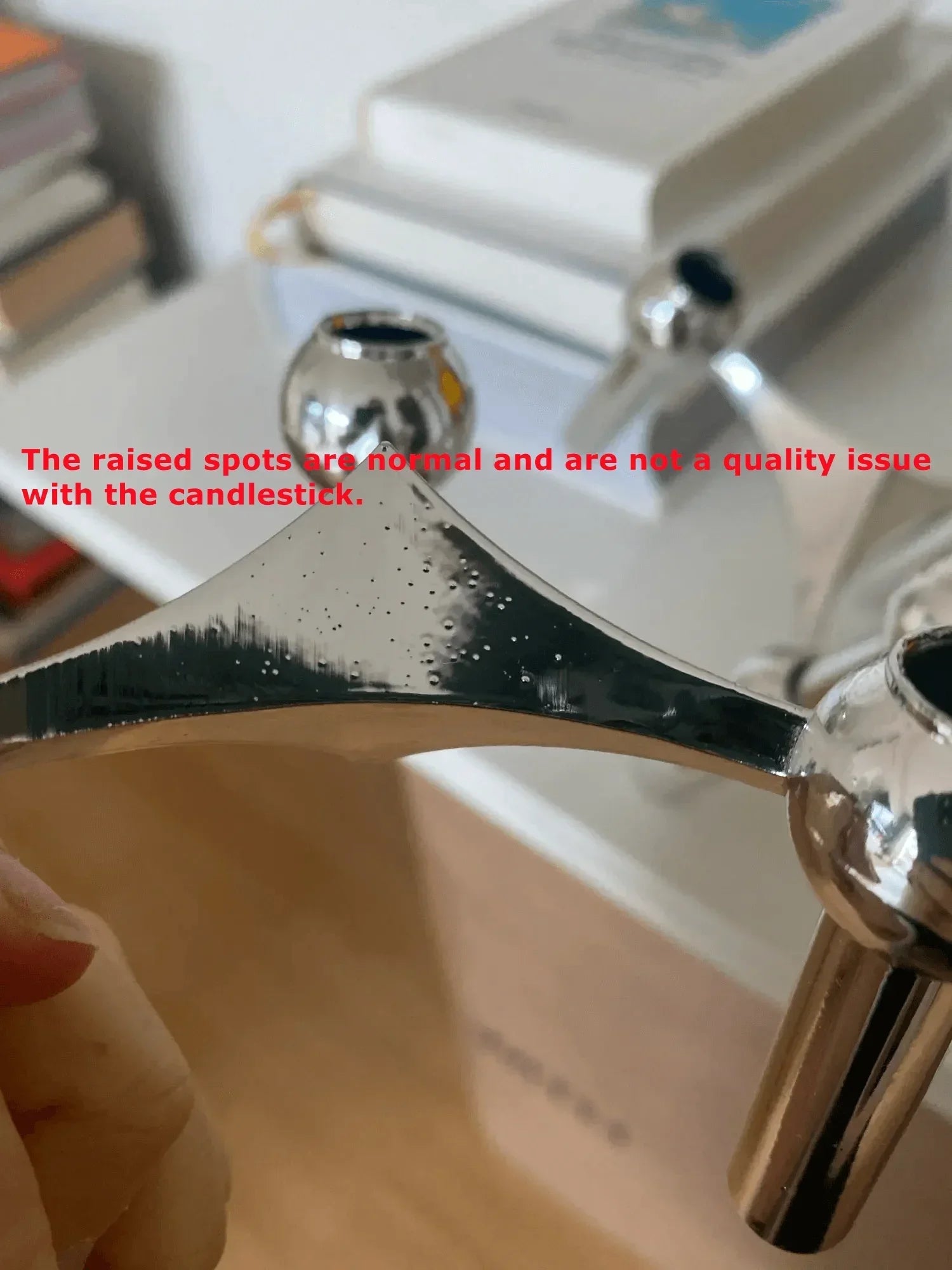 Metal Molecular Structure Candle Holder Nordic Silver Candlestick