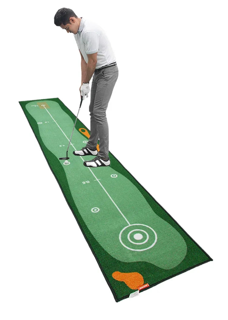 Golf Carpet Putting Mat Indoor Outdoor Training Putting Practice
