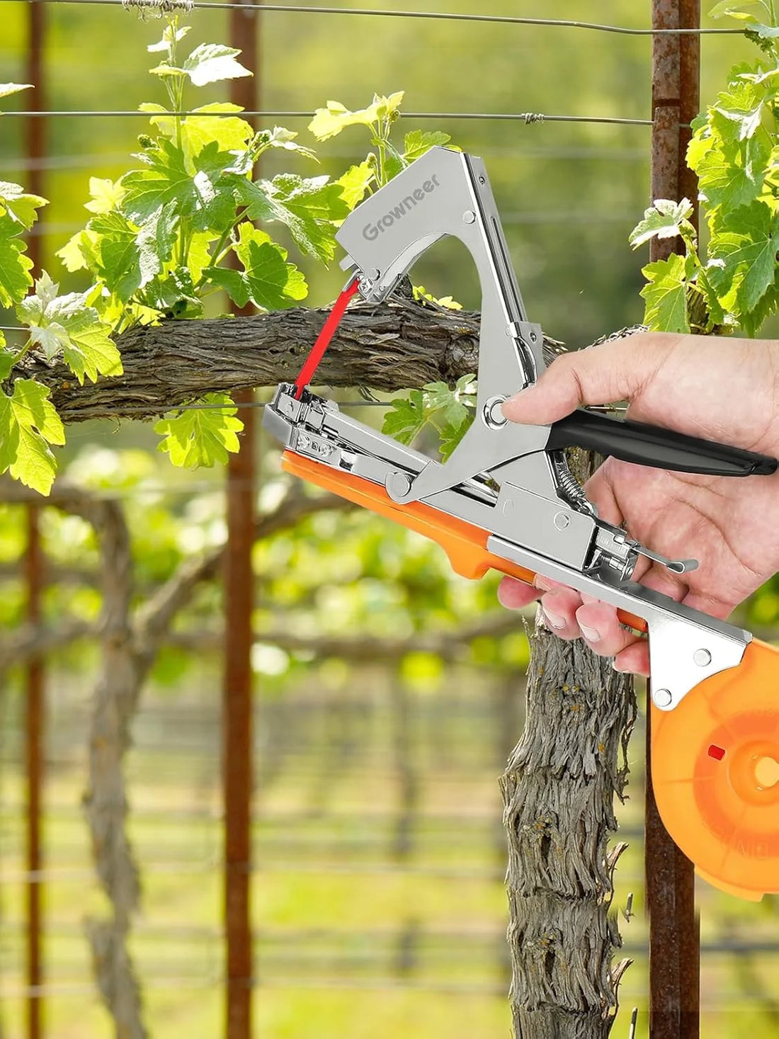 SI FANG Plant Tying Machine for Garden - Vegetable & Fruit Stabilizer Tool