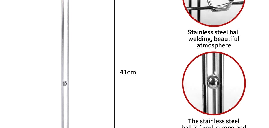 KONCO 6 Pieces Kictche Cooking Utensil Set Stainless Steel Cookware Set