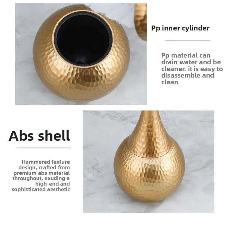 Premium Long Handle Toilet Brush with Holder