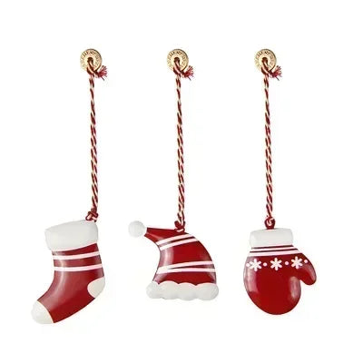 Christmas Party Nordic Christmas Decoration Metal Pendant Christmas Tree