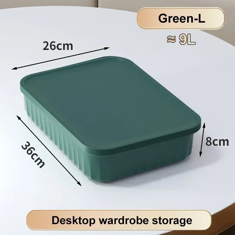 Sundries Storage Boxes with Lid Light Luxury Snacks Toys Storage