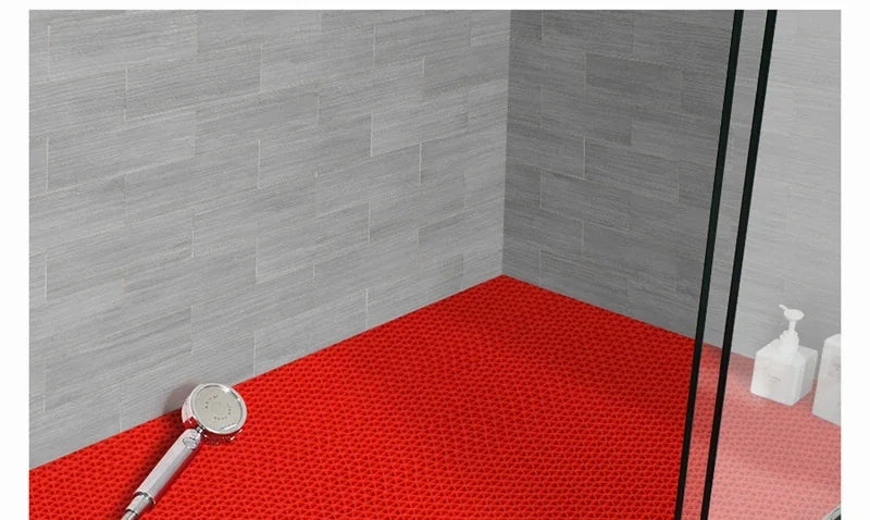 NEW Bathroom non-slip mat Hollowed out toilet waterproof shower room