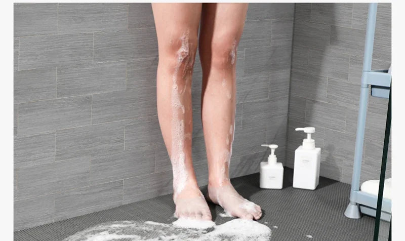 NEW Bathroom non-slip mat Hollowed out toilet waterproof shower room