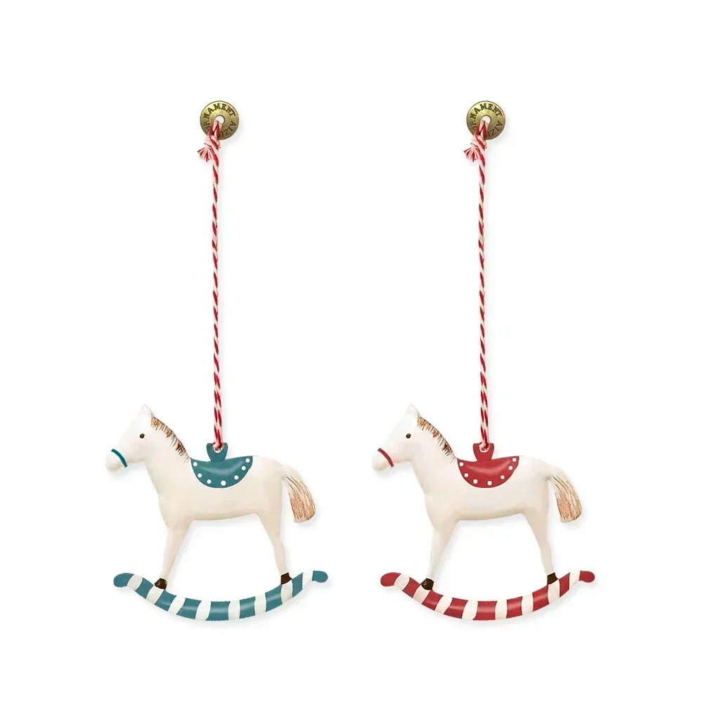 Christmas Party Nordic Christmas Decoration Metal Pendant Christmas Tree