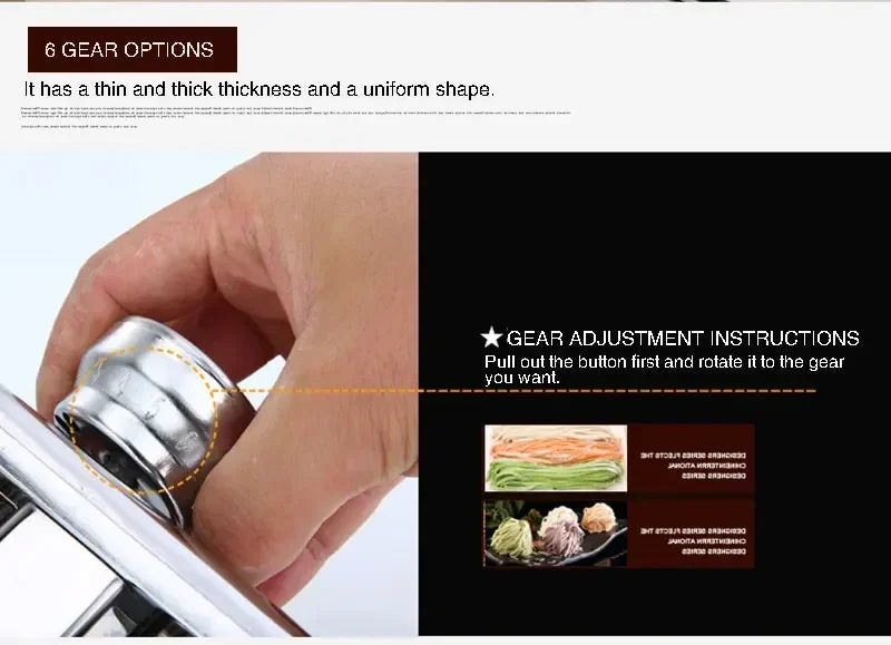 Small Household Pasta Machine Manual Noodle Machine