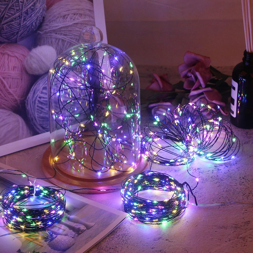50M-200M String Lights Christmas Garland LED