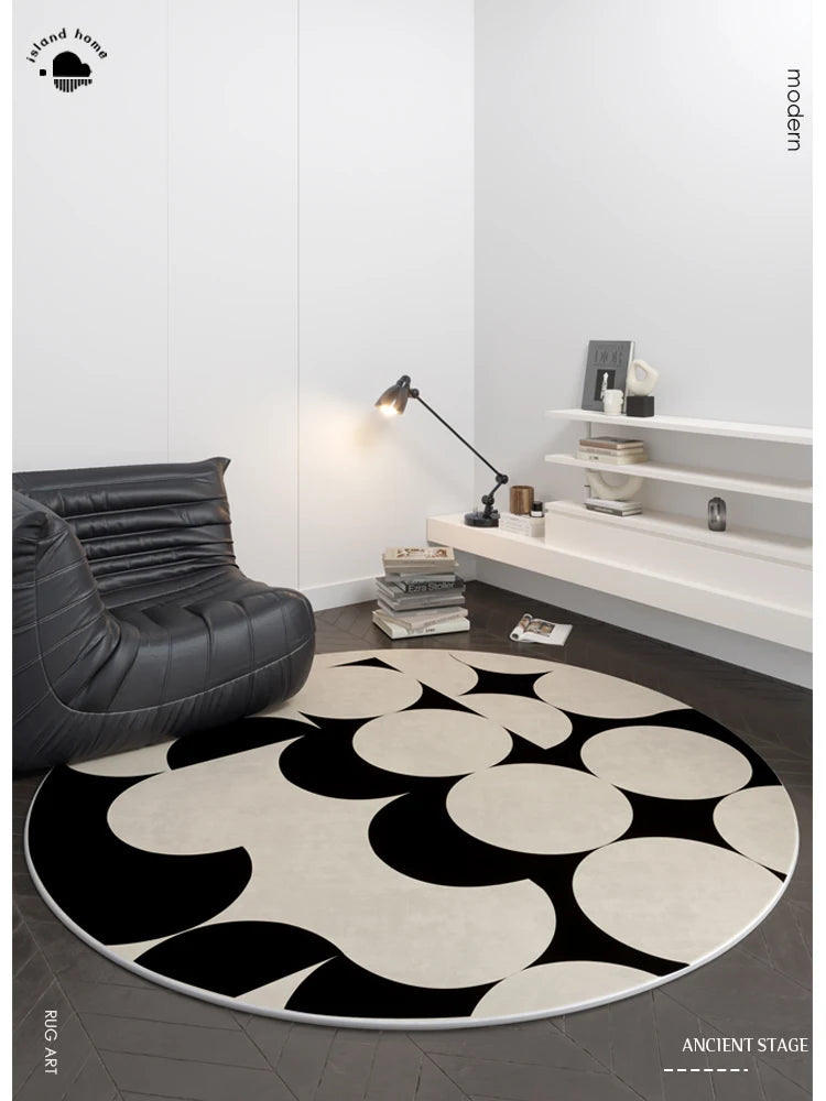 Fluffy Soft Living Room Decoration Carpet Light Luxury Rugs for Bedroom