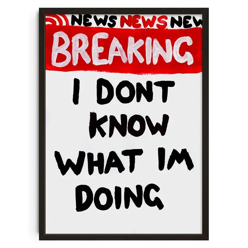 Retro Abstract Nourishing Soul Classic Wall Art