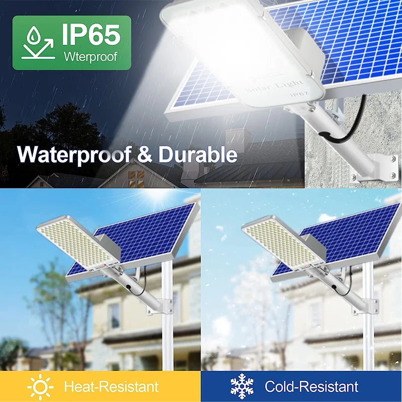 250W led solar light Outdoor garden Waterproof Solar street Light