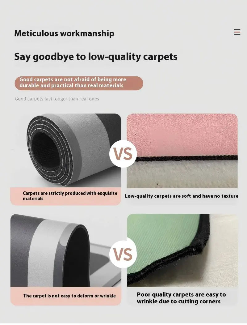 VIKAMA Lovely Cartoon Decoration Kitchen Carpet