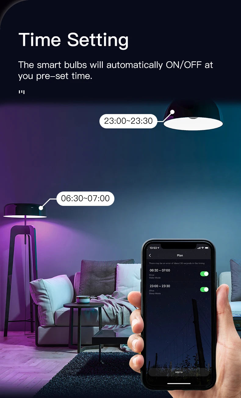 MOES Tuya ZigBee GU10 WIFI Smart LED Bulbs RGB C+W White 5W