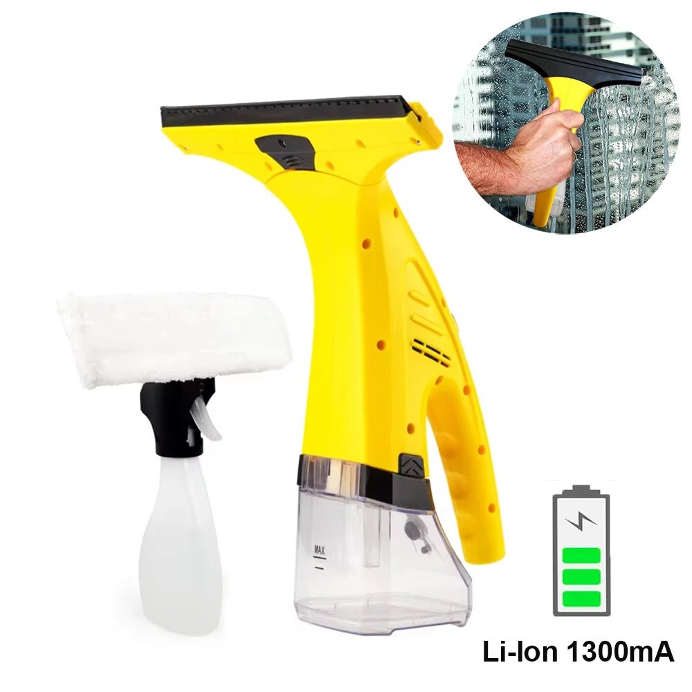 Rechargeable 2-in-1 Window Vacuum Cleaner Set Window