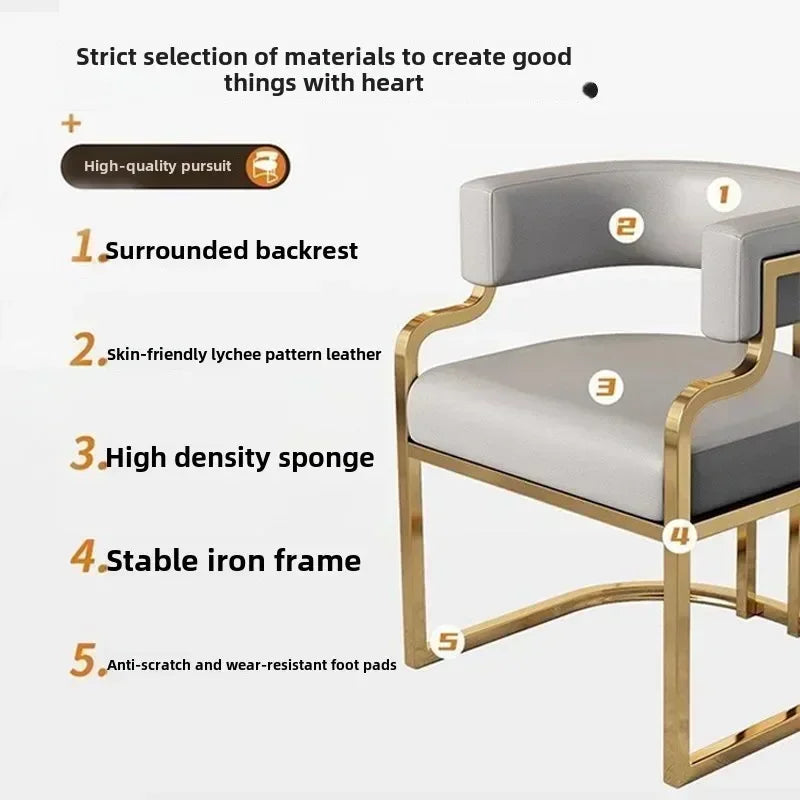 Bedroom Furniture Nordic Furniture Simple Style Dining Chair