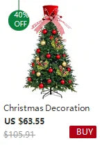 DIY Christmas Trees Set 2.1/2.4/3m Large Christmas Tree Decoration Home