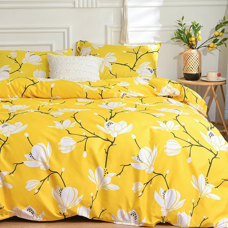 Black Marble Duvet Cover Sets Single/Queen/King Comforter