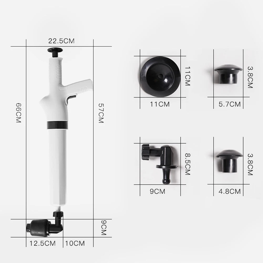 Powerful Pipe Plunger Electric High-pressure Air Gun