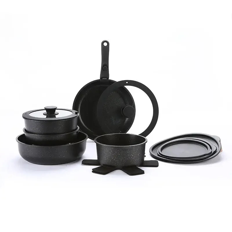 DONNOR Kitchen Pots and Pans Set Cookware Set