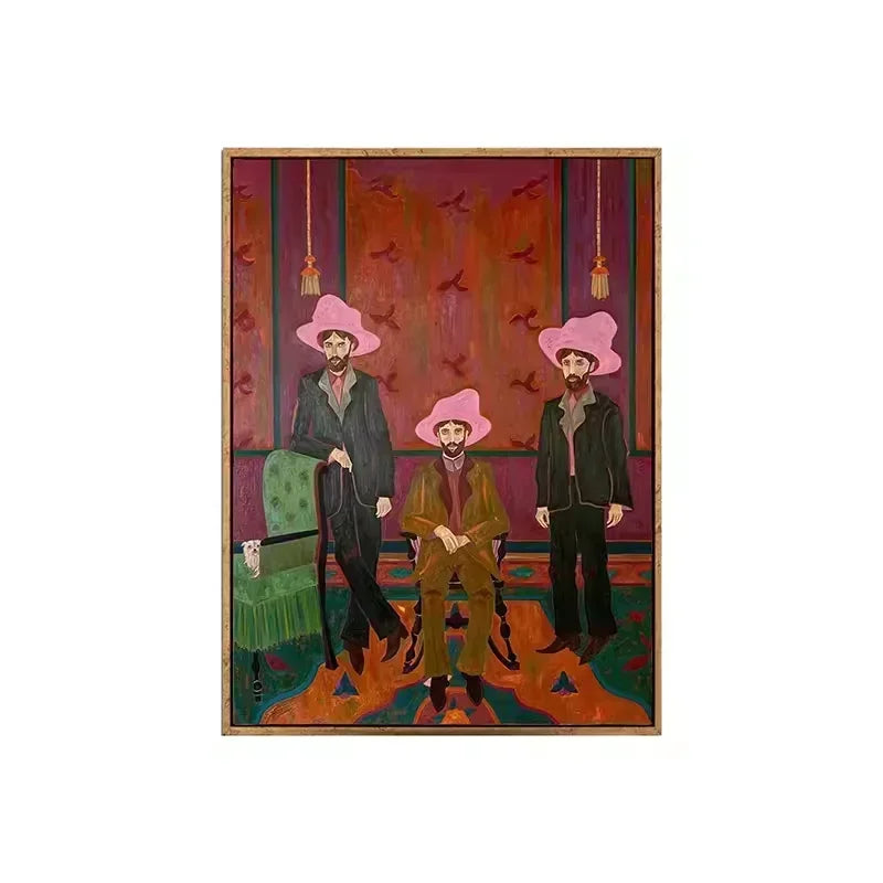 VIKAMA Art Retro Abstract Crystal Pile Carpet