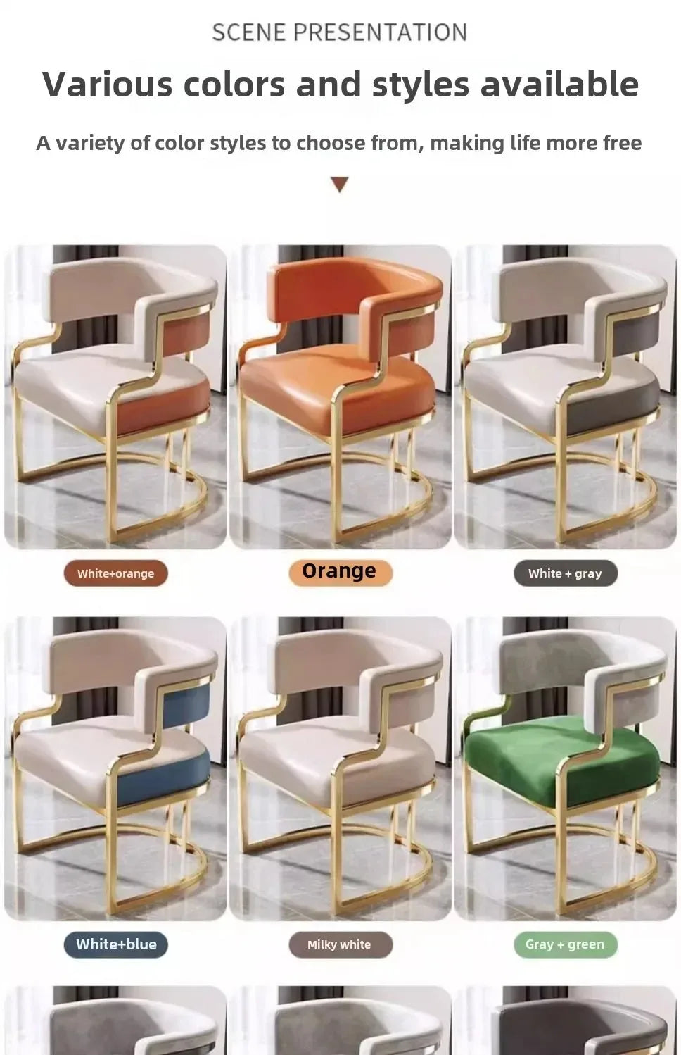 Bedroom Furniture Nordic Furniture Simple Style Dining Chair