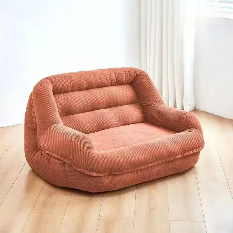 Portable Lazy Sofa Living Room Cheap Single Sofas