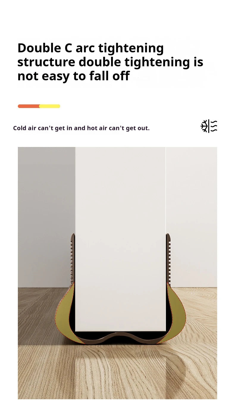 PVC Flexible Door Bottom seal Strip Weatherstrip Under Door Draft Stopper