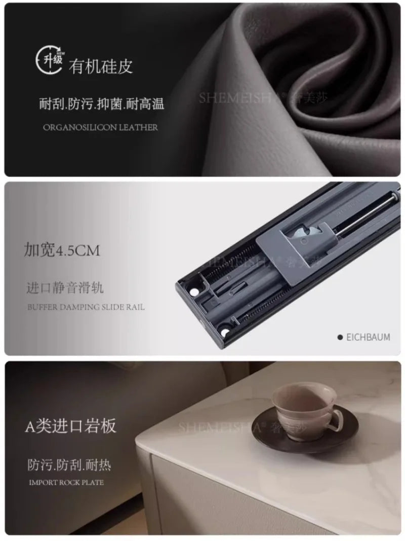 Buros Camera Nightstand Bedroom Furniture Nightstands Bedside Side Bed Tables Night Stand Mesinhas De Cabeceira Dressers Home