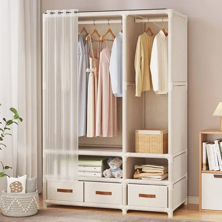 Wardrobe for HomeUse Bedroom Simple and LargeCapacityFabric Cabinet