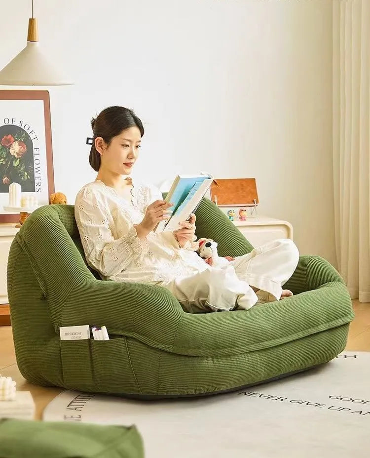 Portable Lazy Sofa Living Room Cheap Single Sofas