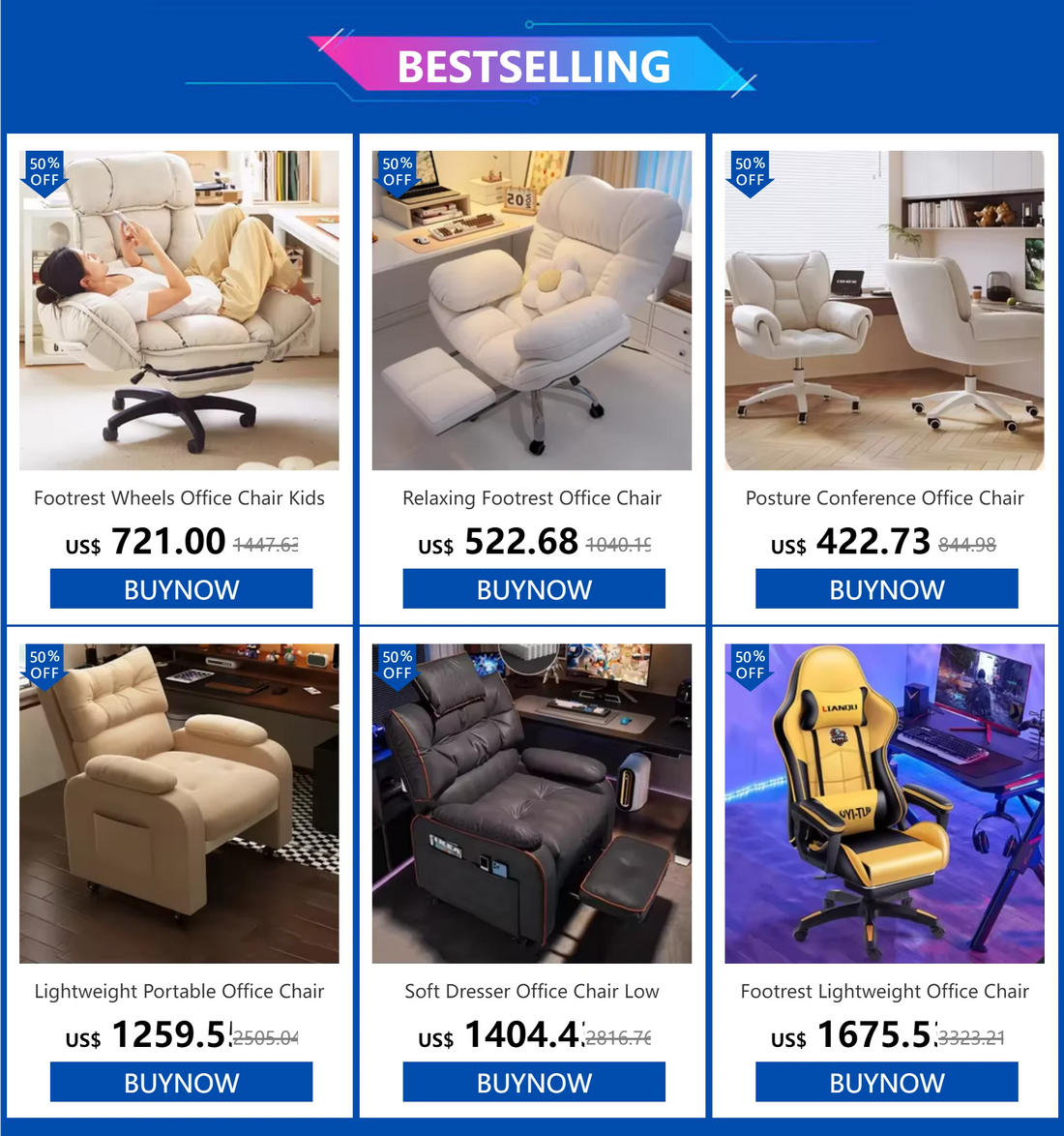 Footrest Wheels Office Chair Kids Velvet