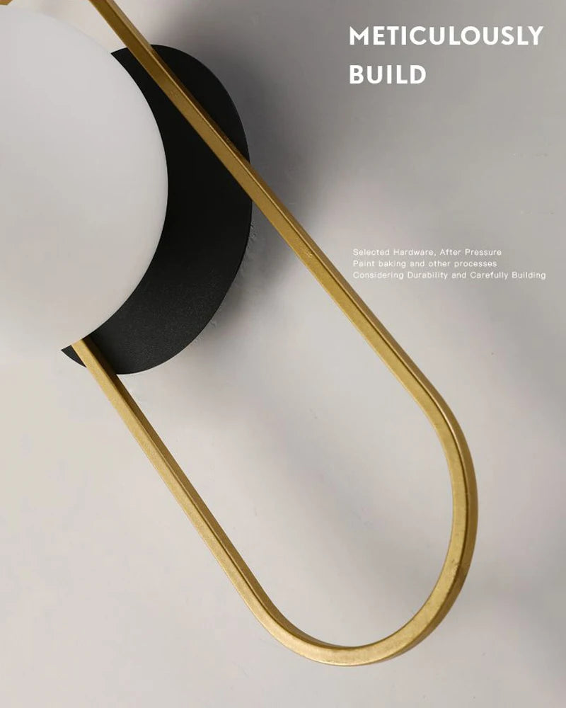 Interior LED Wall Lamps Wall Lights with G9 Bulb for Bedroom Black Gold  LED