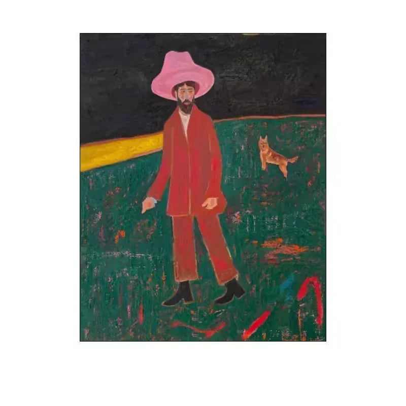 VIKAMA Art Retro Abstract Crystal Pile Carpet