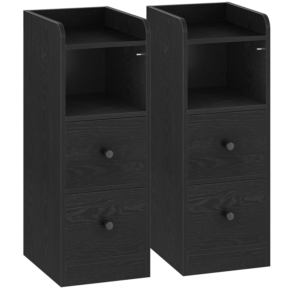 Hzuaneri Bedside Table Set of 2