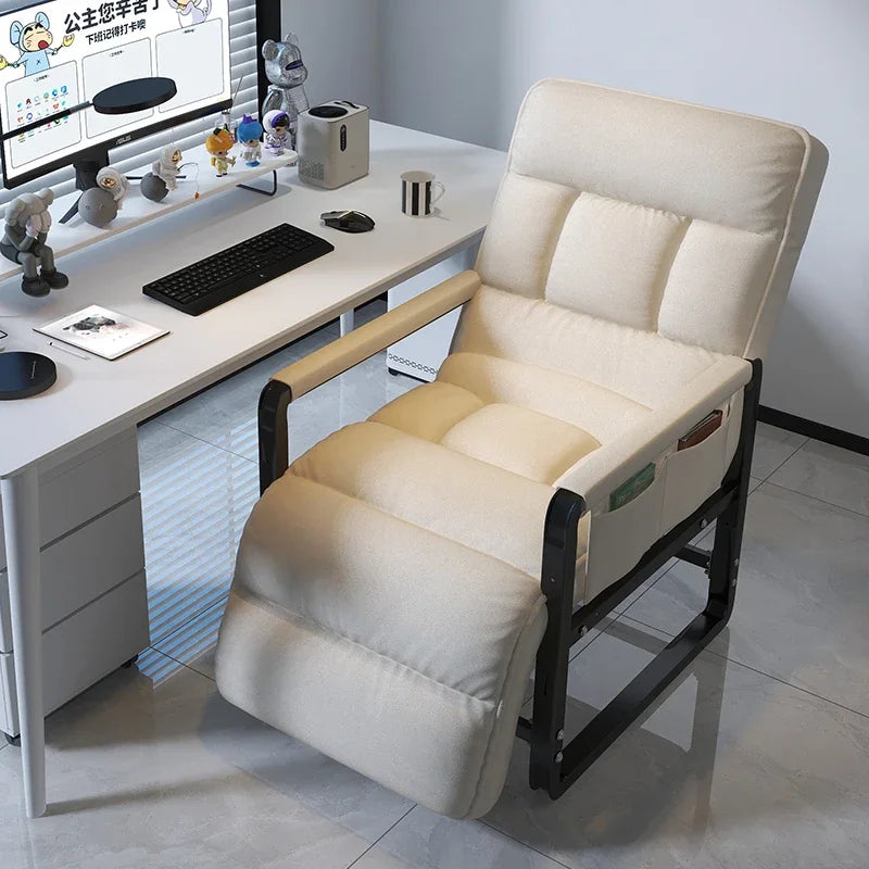 Reclining chair office lunch break folding chair
