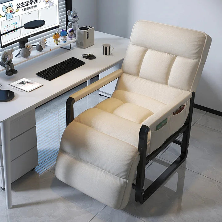 Reclining chair office lunch break folding chair