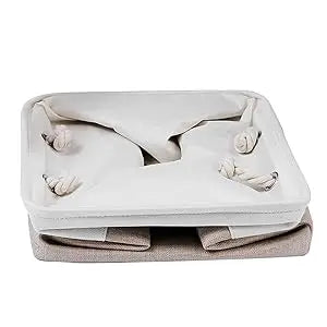 11 x 11 Inch Cube Storage Bins, Large Collapsible Fabric Storage Bin